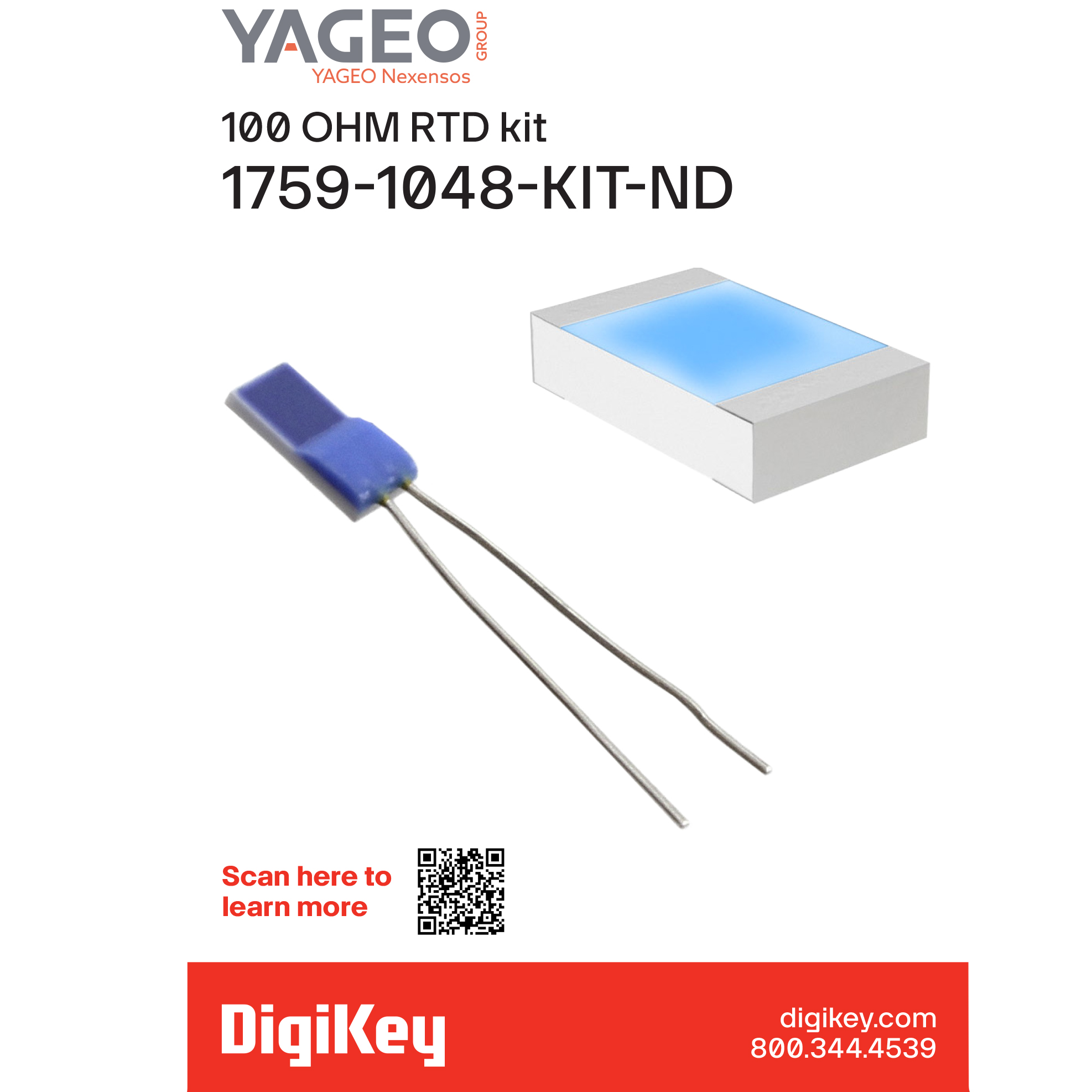 Yageo Nexensos 1759-1048-KIT electronic component product image