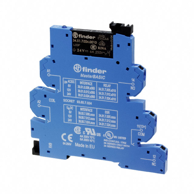 Finder Relays, Inc. 39.01.0.024.0060 electronic component product image