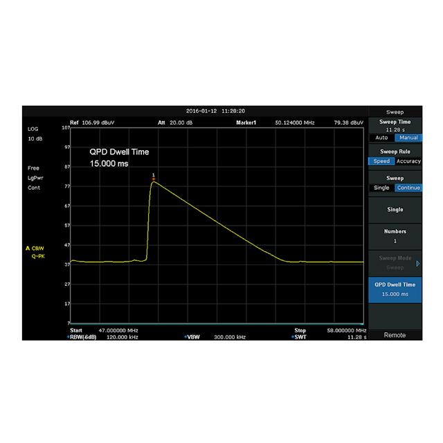 Teledyne LeCroy T3SA3000-EMI electronic component product image