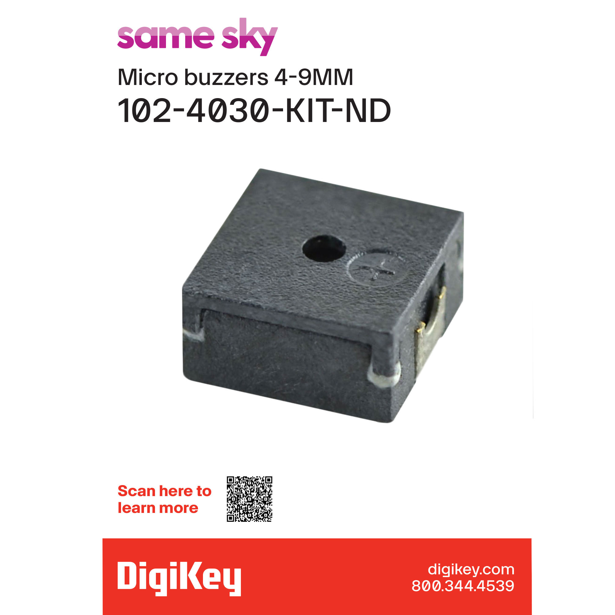 Same Sky (Formerly CUI Devices) 102-4030-KIT electronic component product image