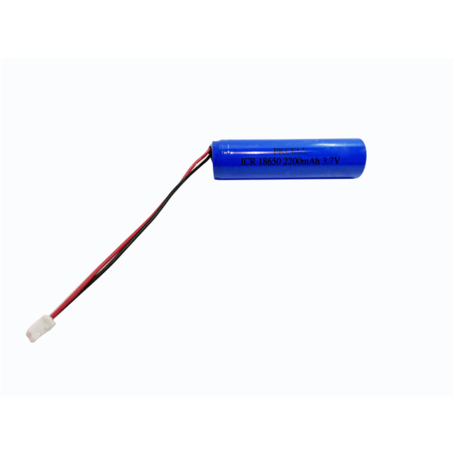 PKCELL ICR18650-2200 W/JST-PHR-2P electronic component product image