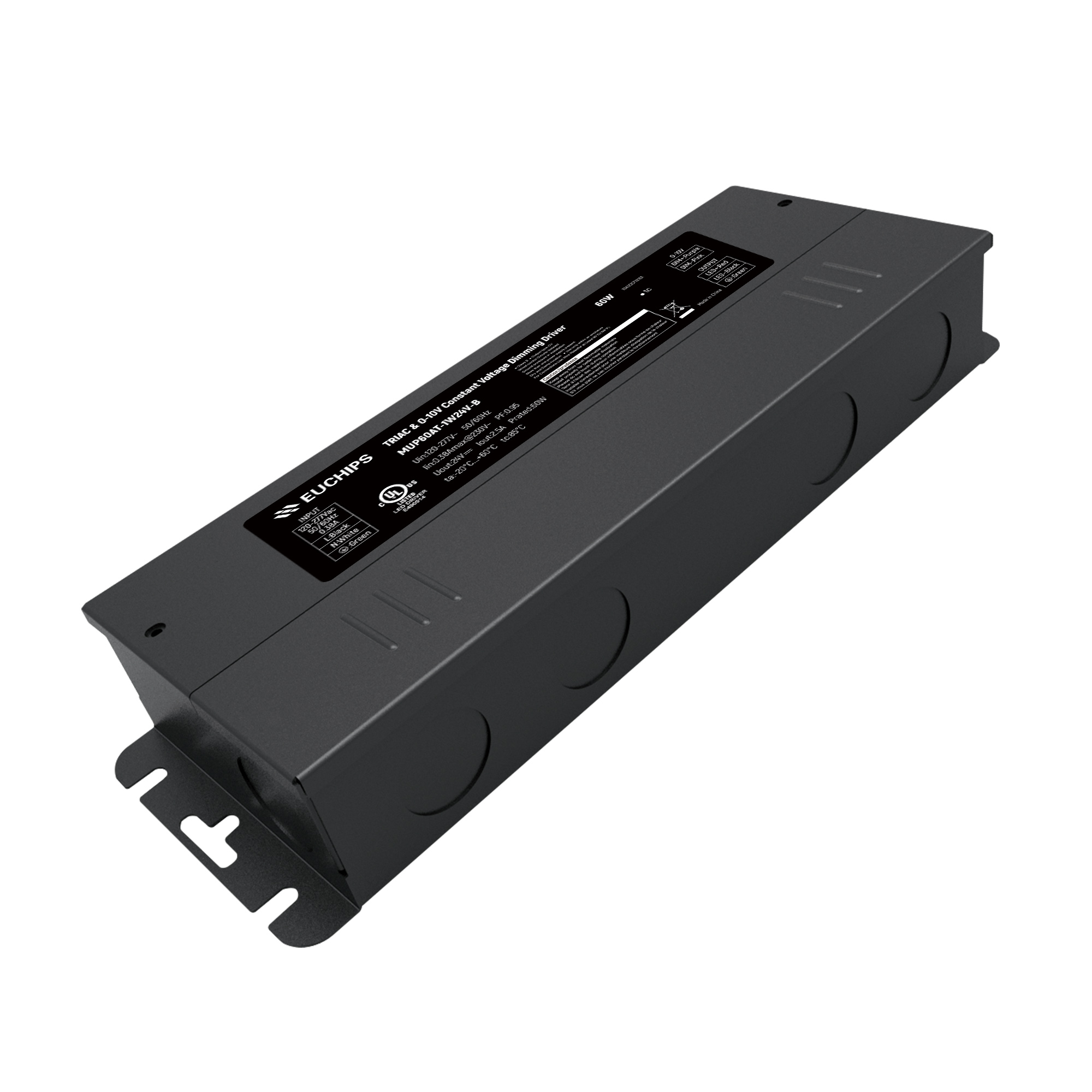 Euchips Electronics Inc MUP60AT-1W24V-B electronic component product image