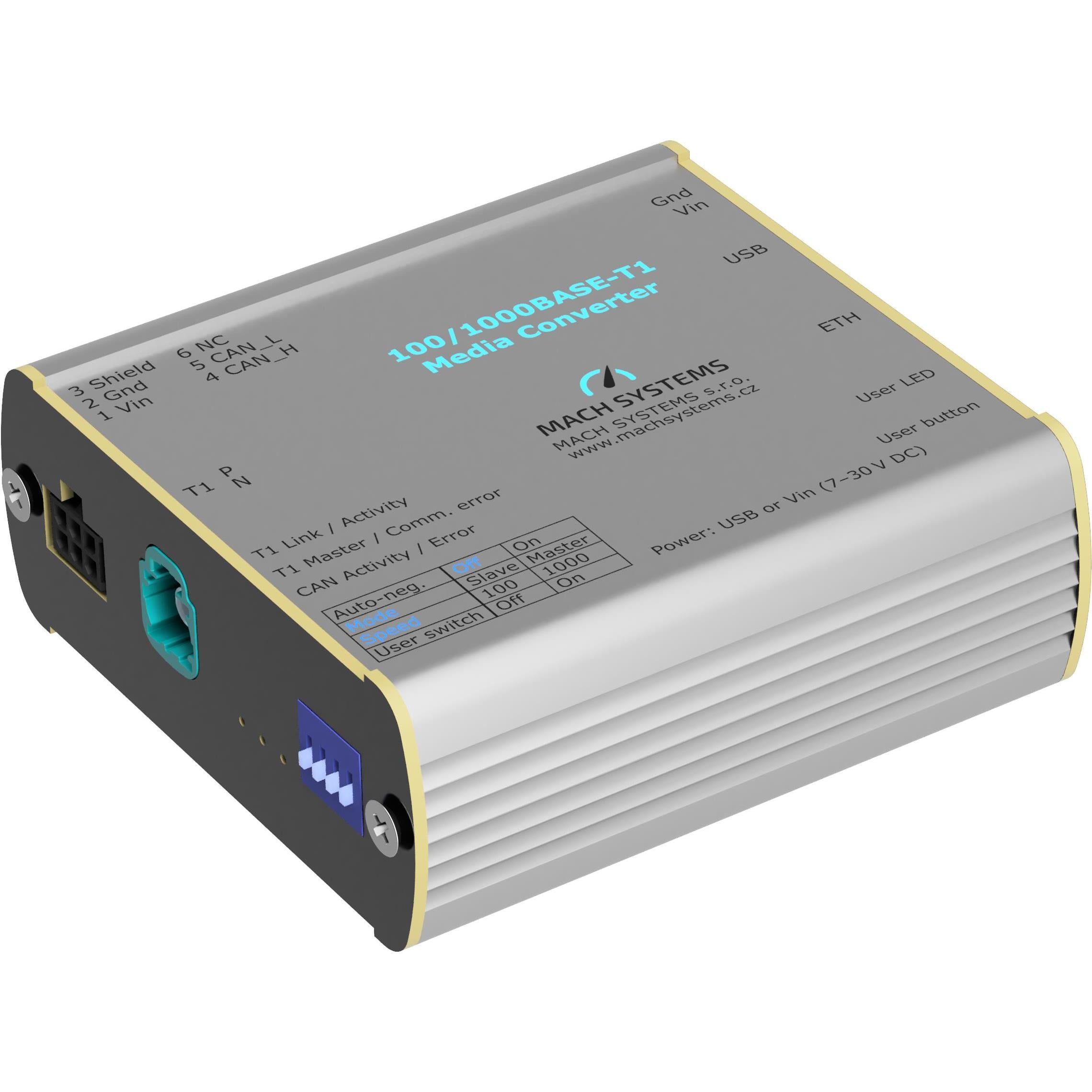 MACH SYSTEMS MA-1000BASET1-MC-HMTD electronic component product image