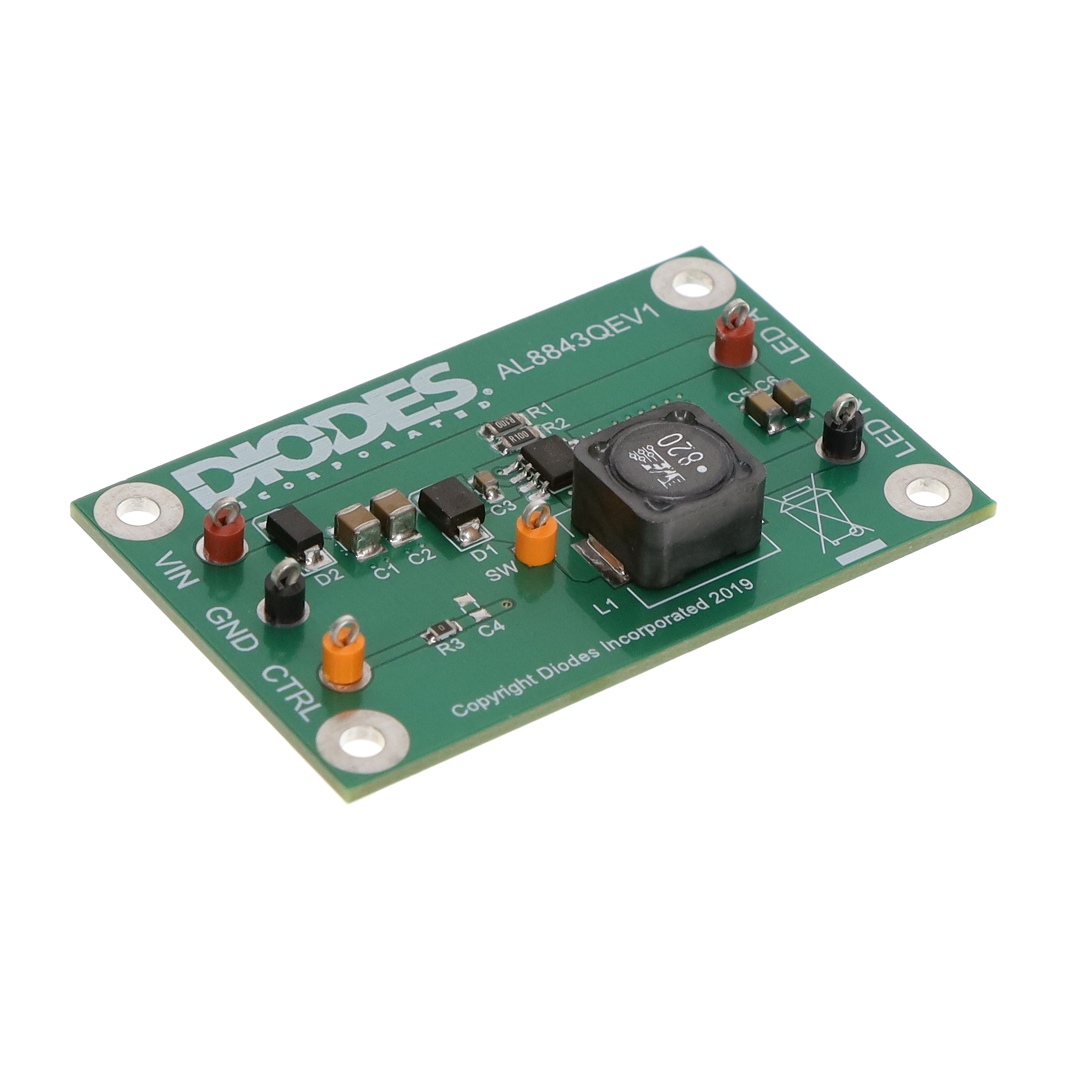 Diodes Incorporated AL8843QEV1 electronic component product image