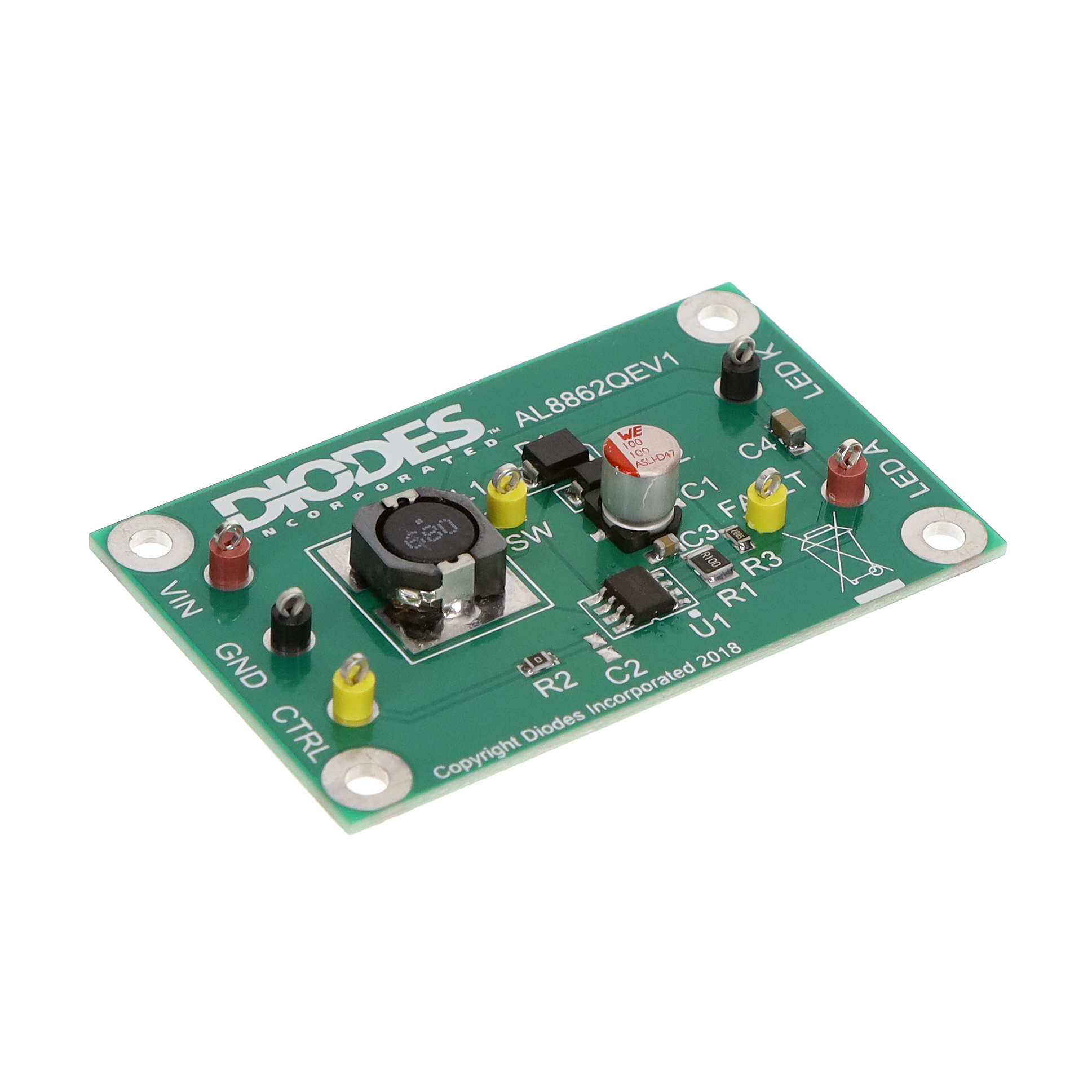 Diodes Incorporated AL8862QEV1 electronic component product image