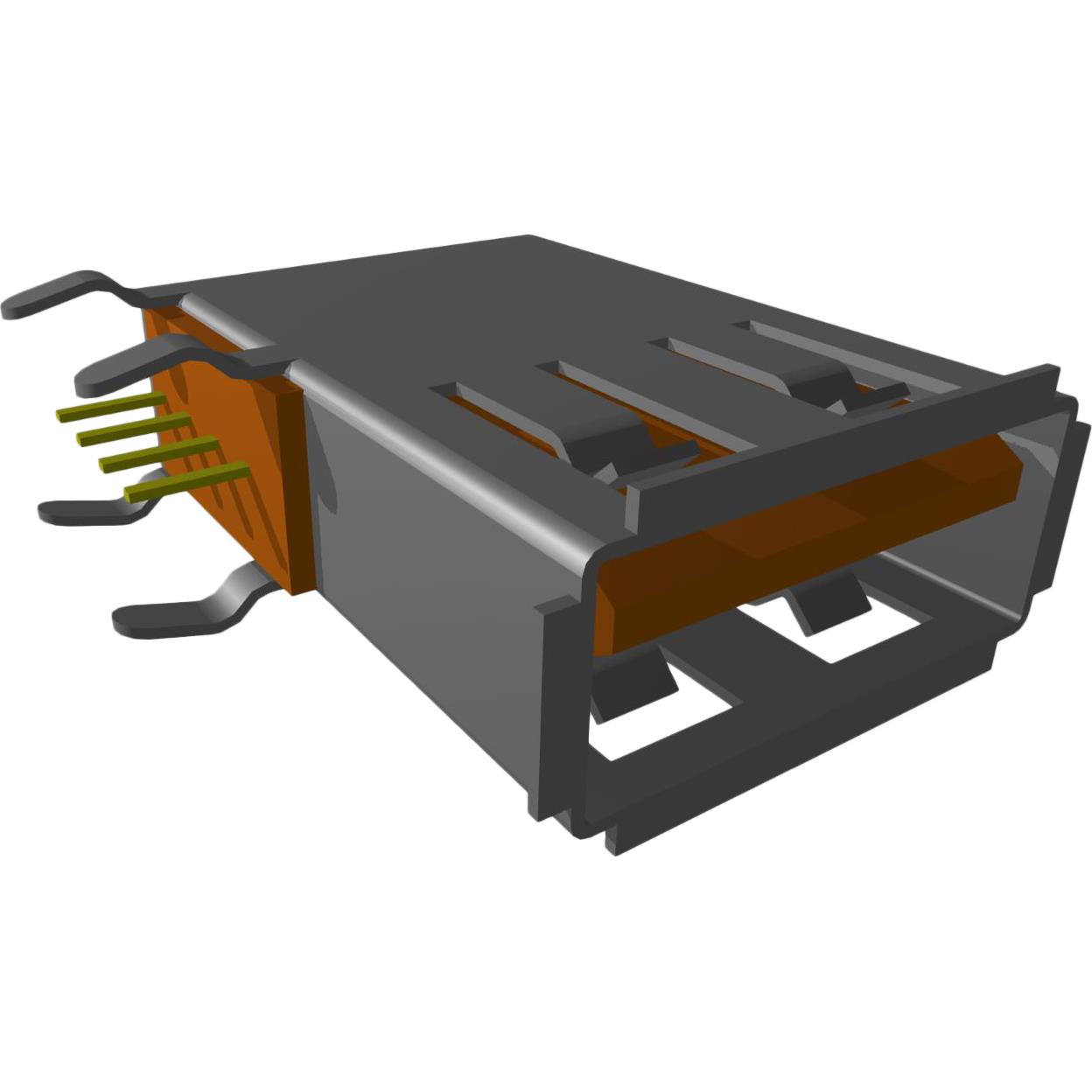 Samtec Inc. USBR-A-S-F-O-VT electronic component product image
