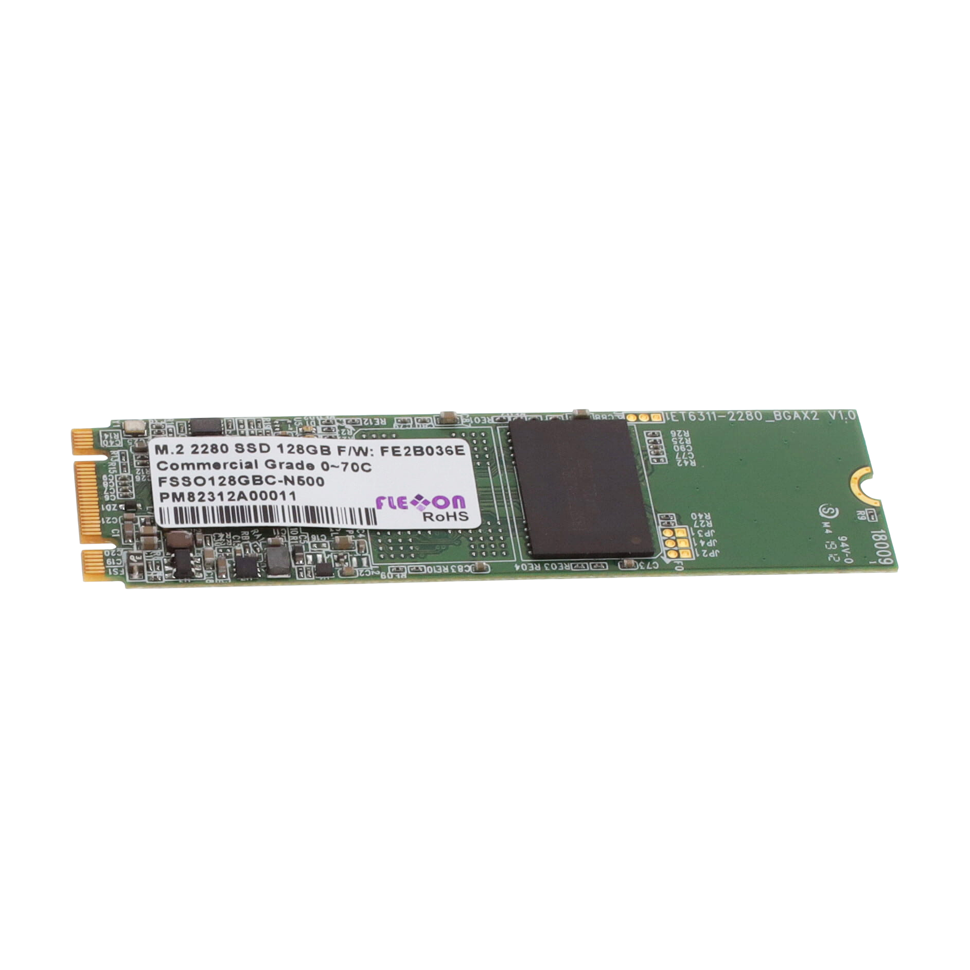 Flexxon Pte Ltd FSSO128GBC-N500 electronic component product image