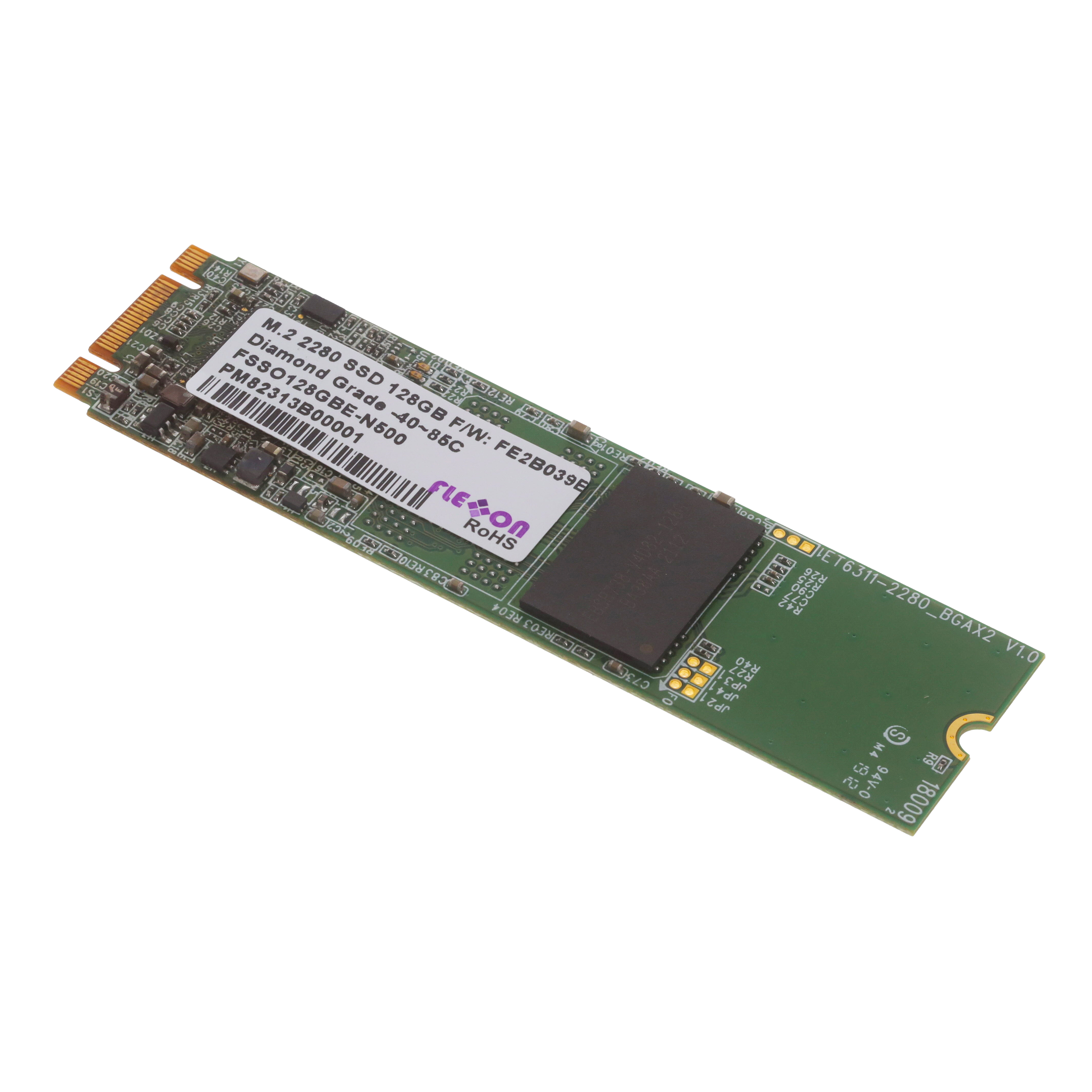 Flexxon Pte Ltd FSSO128GBE-N500 electronic component product image