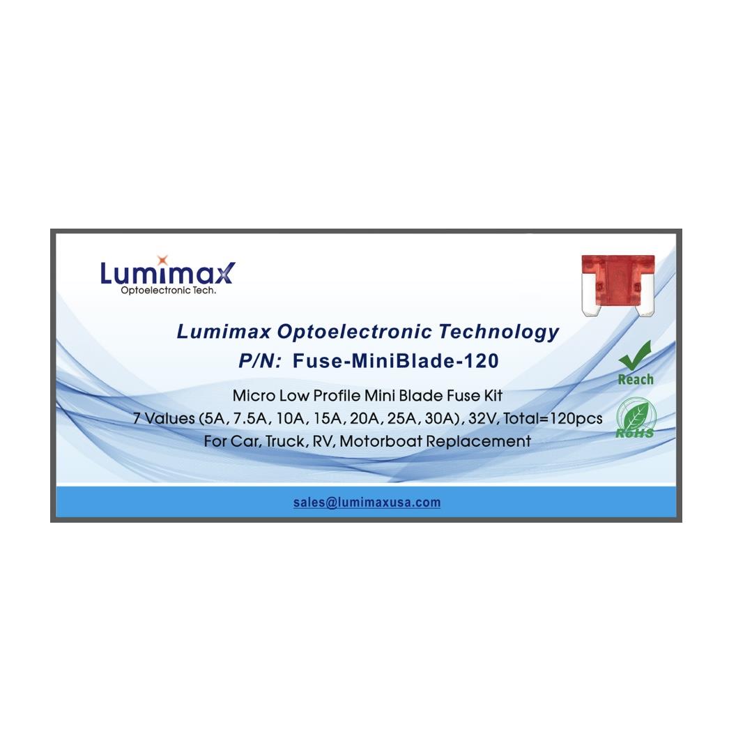 Lumimax Optoelectronic Technology FUSE-MINIBLADE-120 electronic component product image