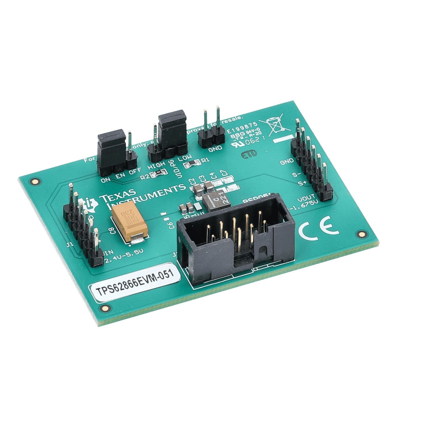 Texas Instruments TPS62866EVM-051 electronic component product image