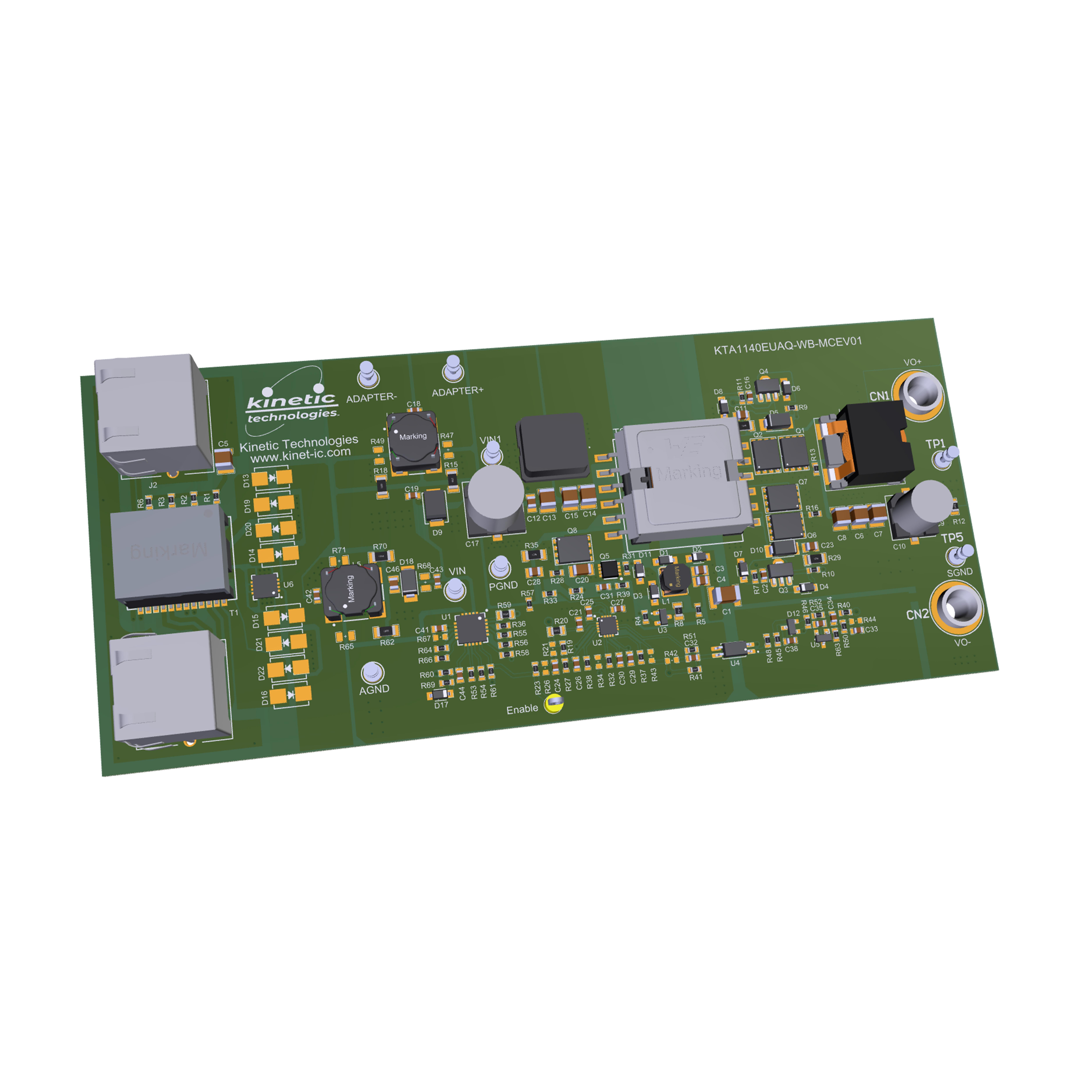 Kinetic Technologies KTA1140EUAQ-WB-MCEV01 electronic component product image