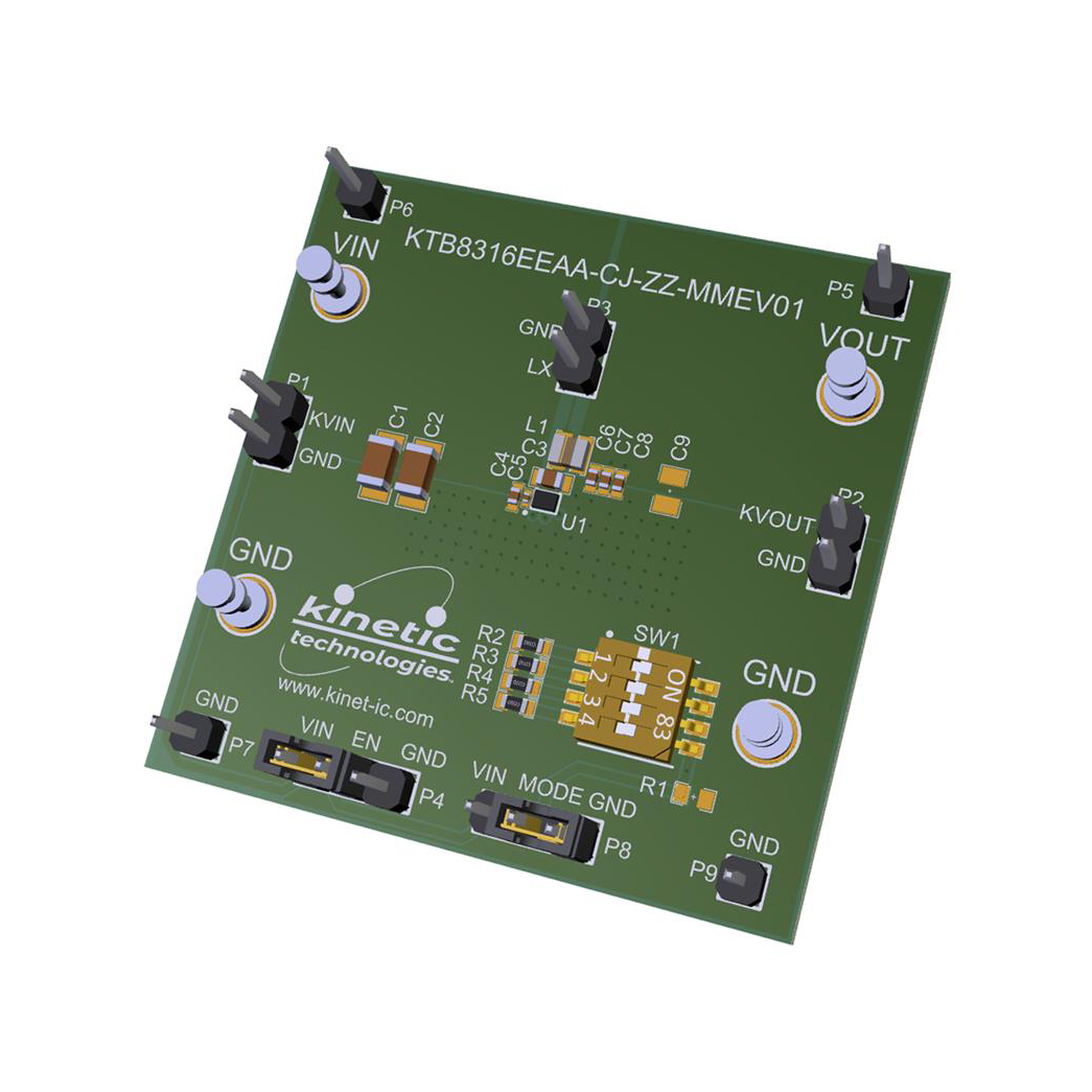 Kinetic Technologies KTB8316EEAA-CJ-ZZ-MMEV01 electronic component product image