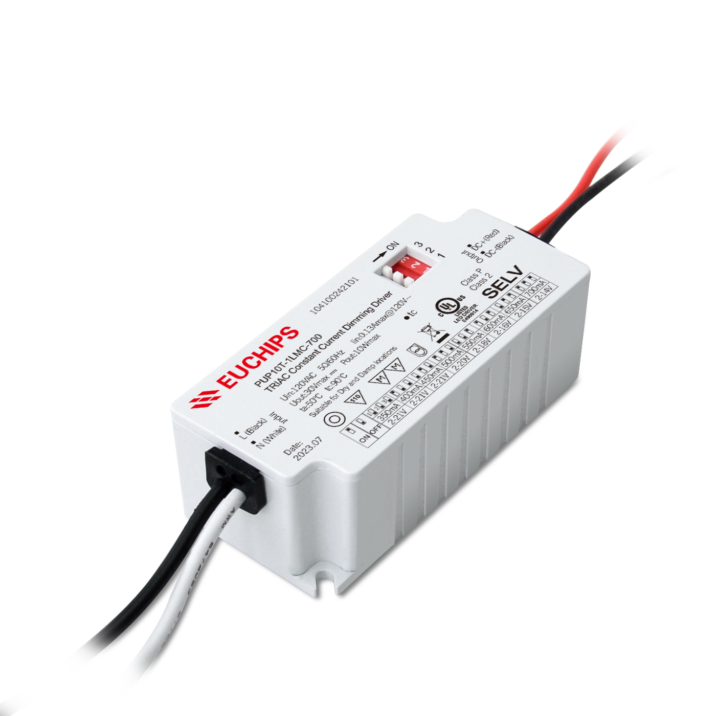 Euchips Electronics Inc PUP10T-1LMC-350 electronic component product image