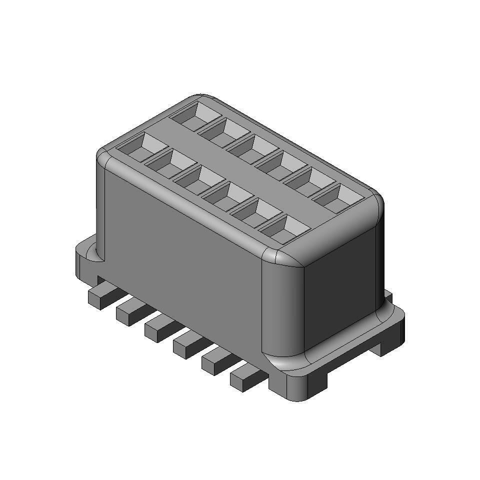 JAE Electronics IL-WX-12S-VF-B-E1000E electronic component product image