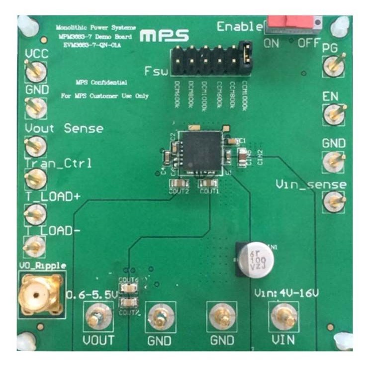 Monolithic Power Systems Inc. EVM3683-7-QN-01A electronic component product image