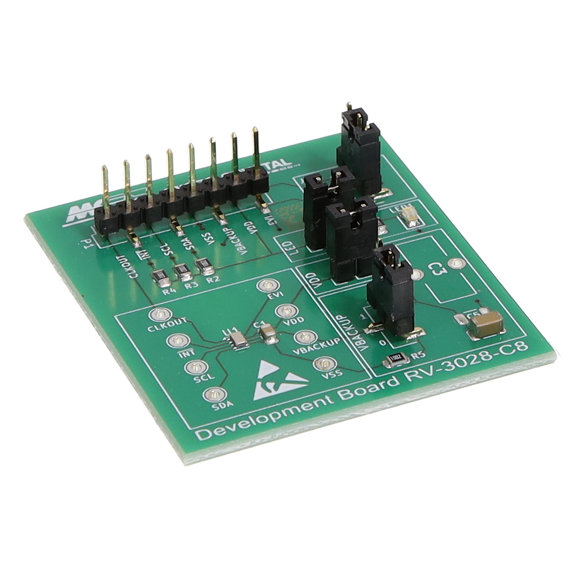Micro Crystal AG RV-3028-C8-EVALUATION-BOARD electronic component product image