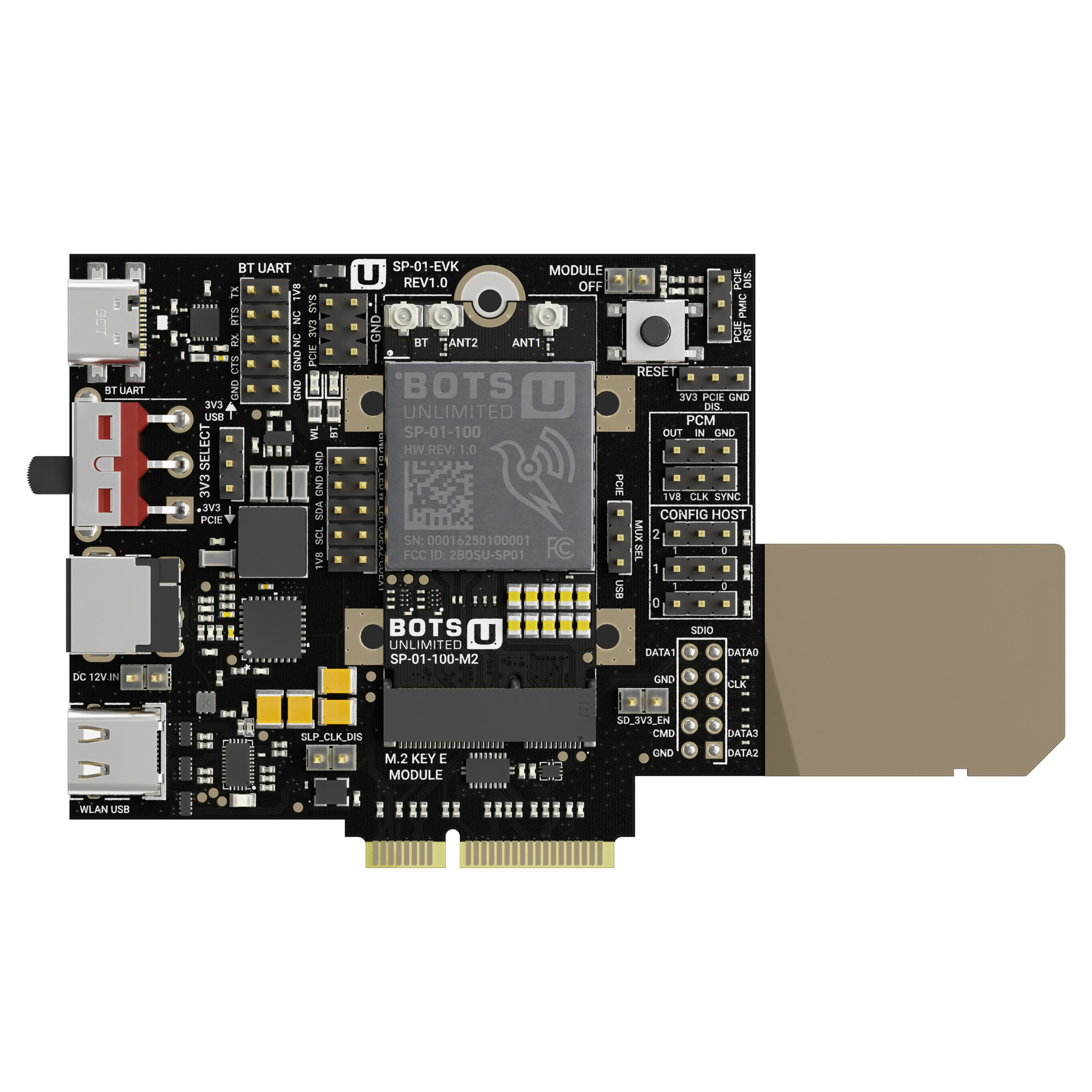 Bots Unlimited SP-01-EVK electronic component product image