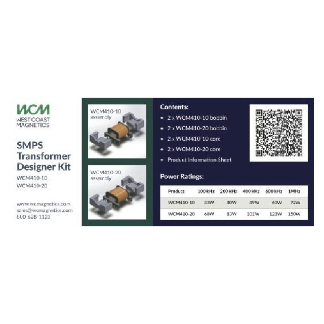 West Coast Magnetics WCM410KIT-10-20 electronic component product image