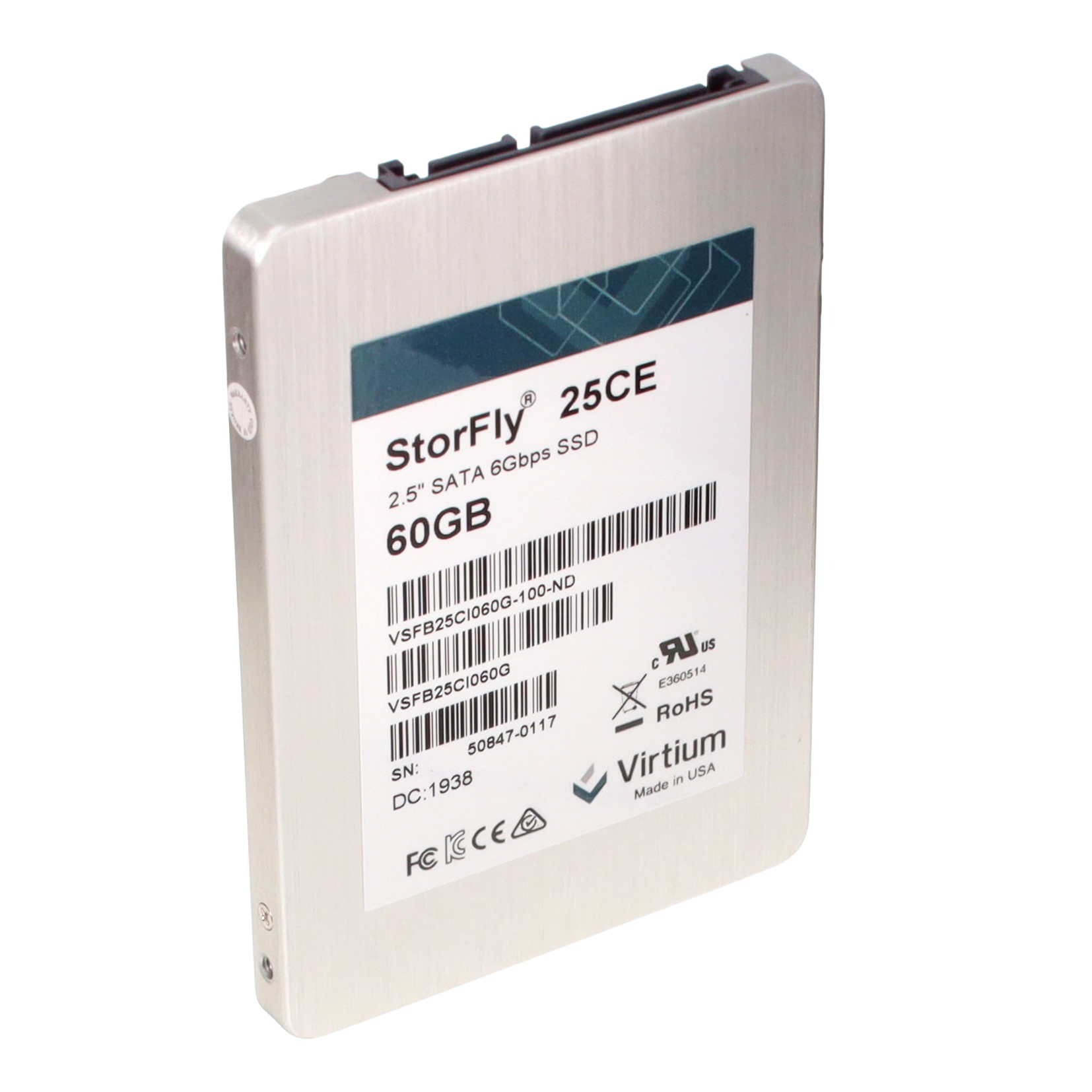 Virtium LLC VSFB25CI060G electronic component product image
