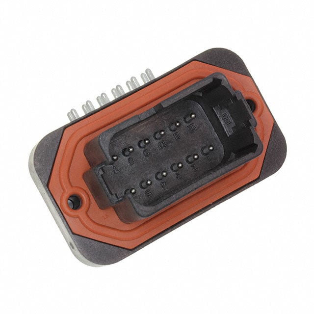 TE Connectivity Deutsch Connectors DT13-12PB-B016 electronic component product image
