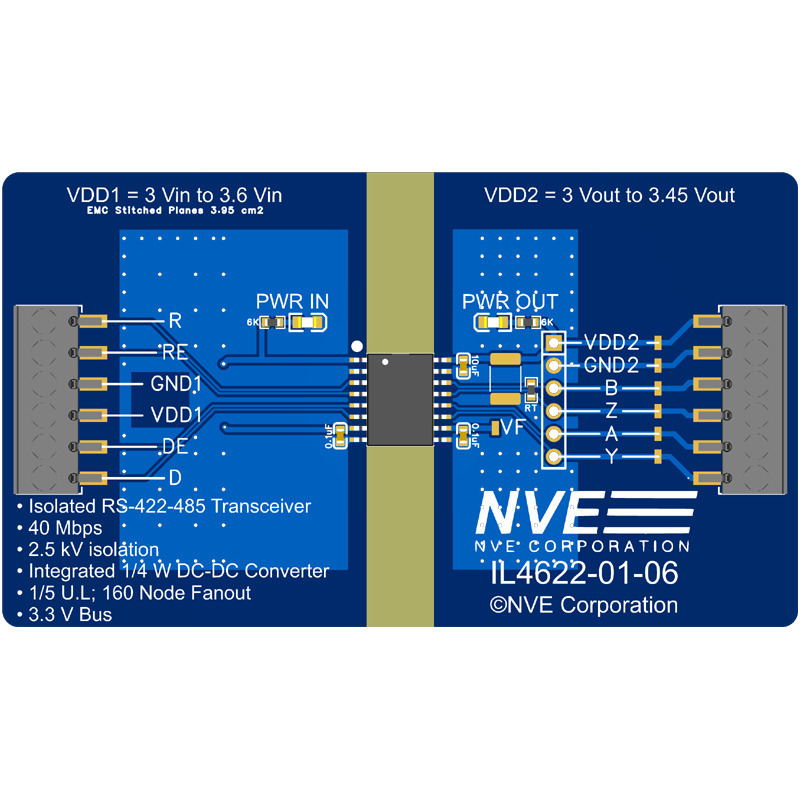 NVE Corp/Isolation Products IL4622-01 electronic component product image