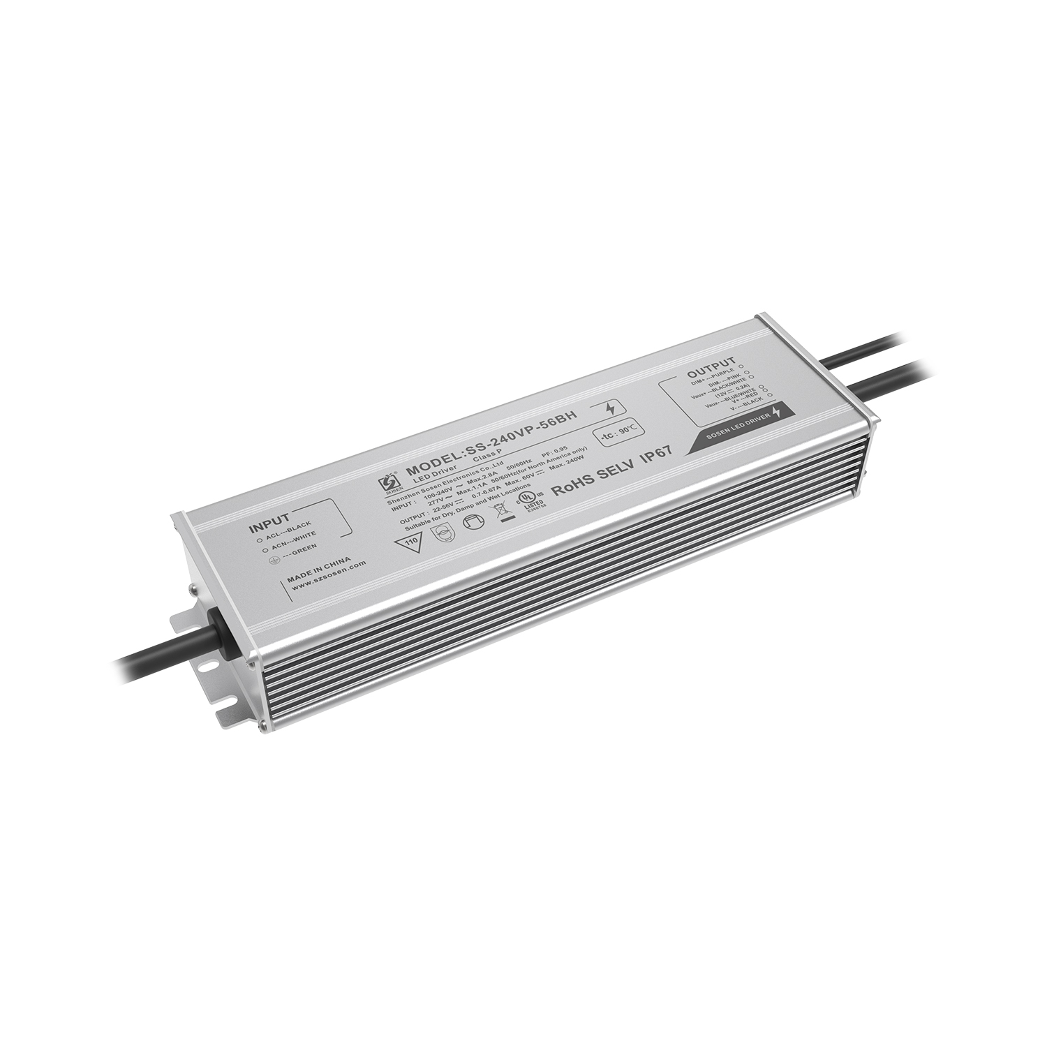 Sosen USA, Inc SS-240VP-56BH electronic component product image