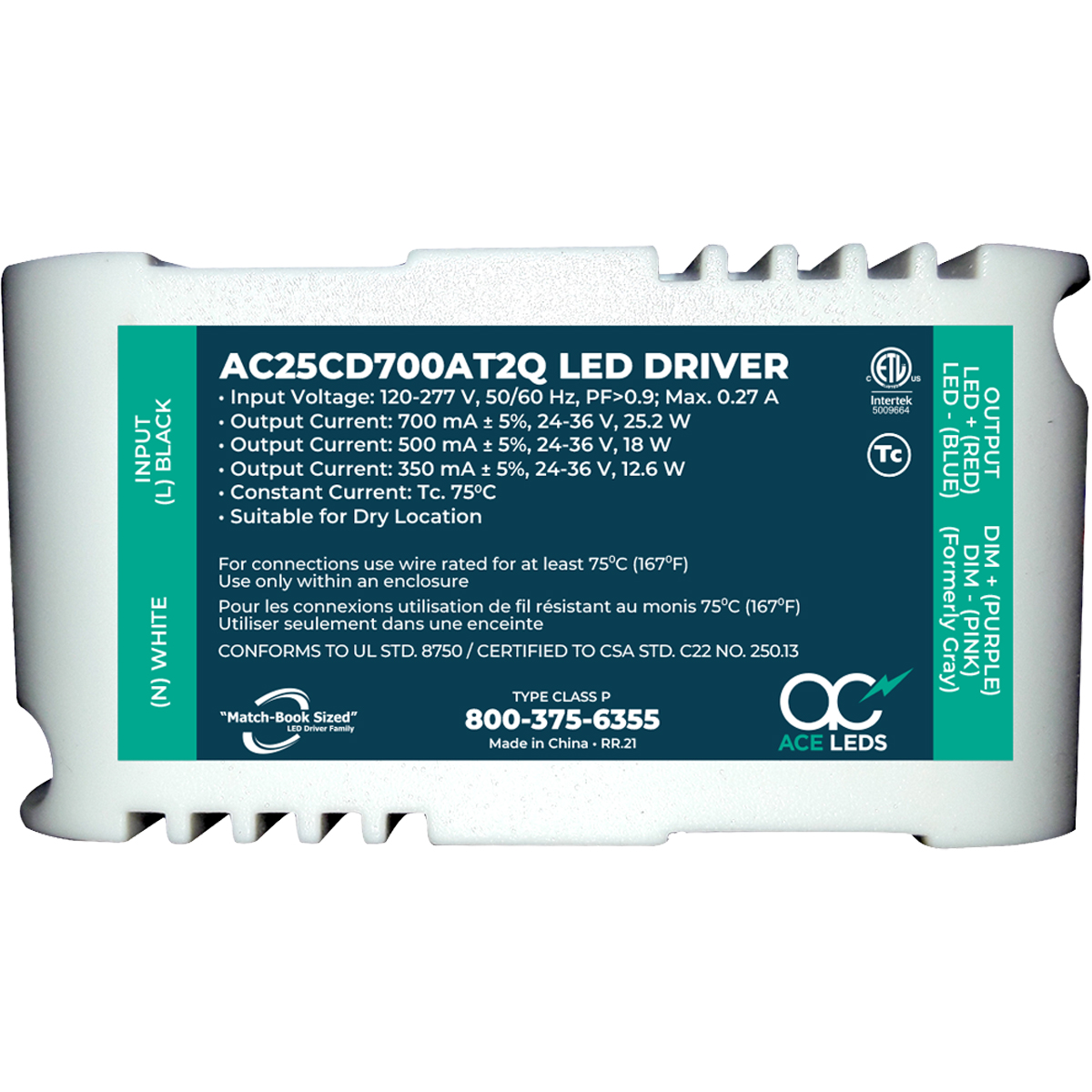 AC Electronics AC25CD700AT2Q electronic component product image