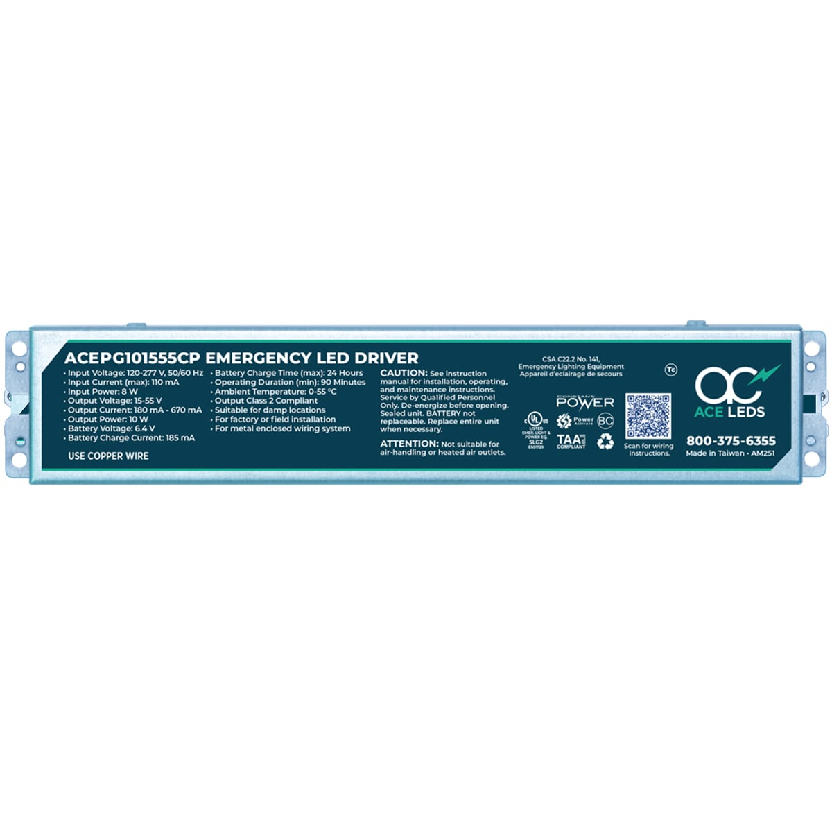 AC Electronics ACEPG101555CP electronic component product image