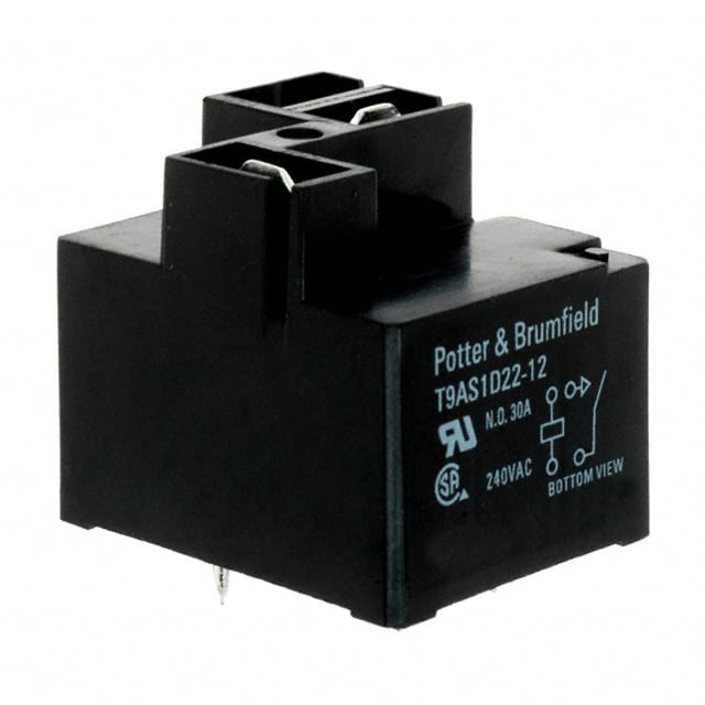 TE Connectivity AMP Connectors T9AS1D22-12 electronic component product image