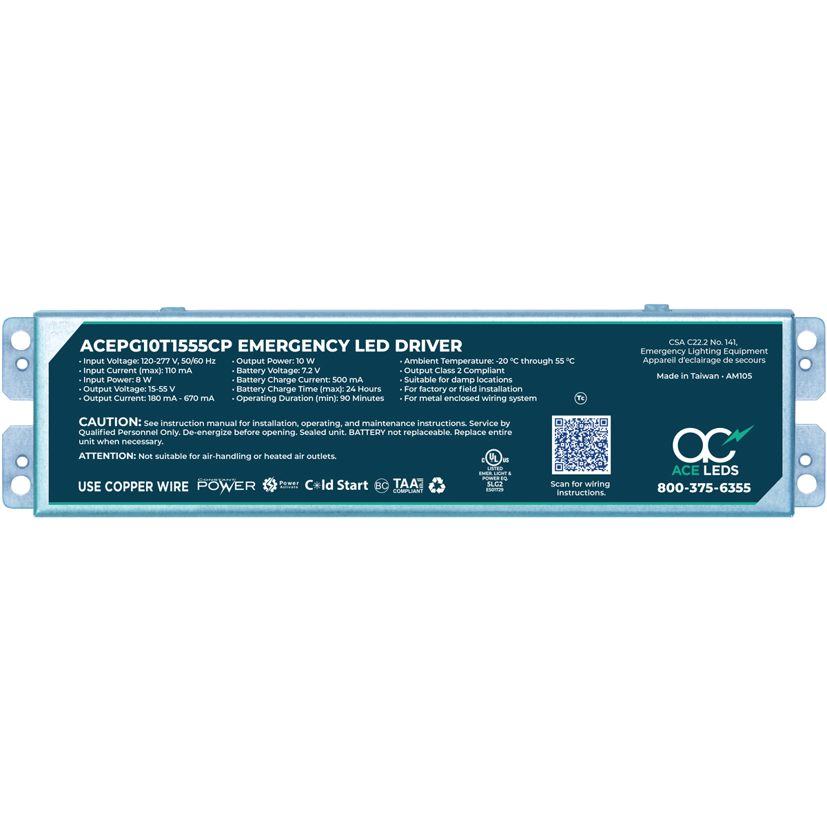 AC Electronics ACEPG10T1555CP electronic component product image