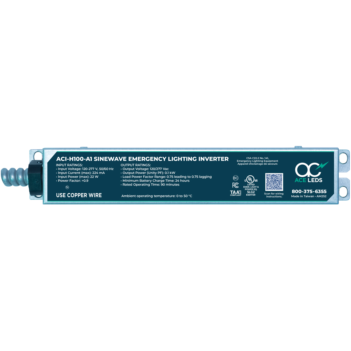 AC Electronics ACI-H100-A1 electronic component product image