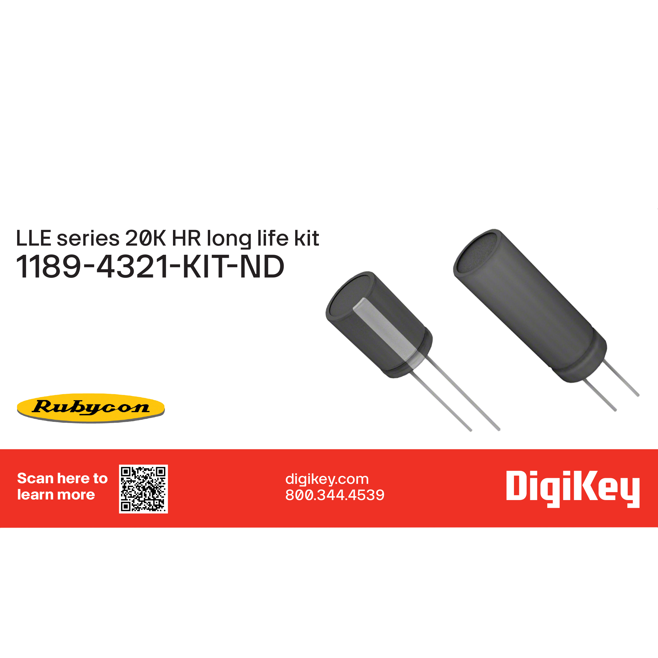 Rubycon 1189-4321-KIT electronic component product image