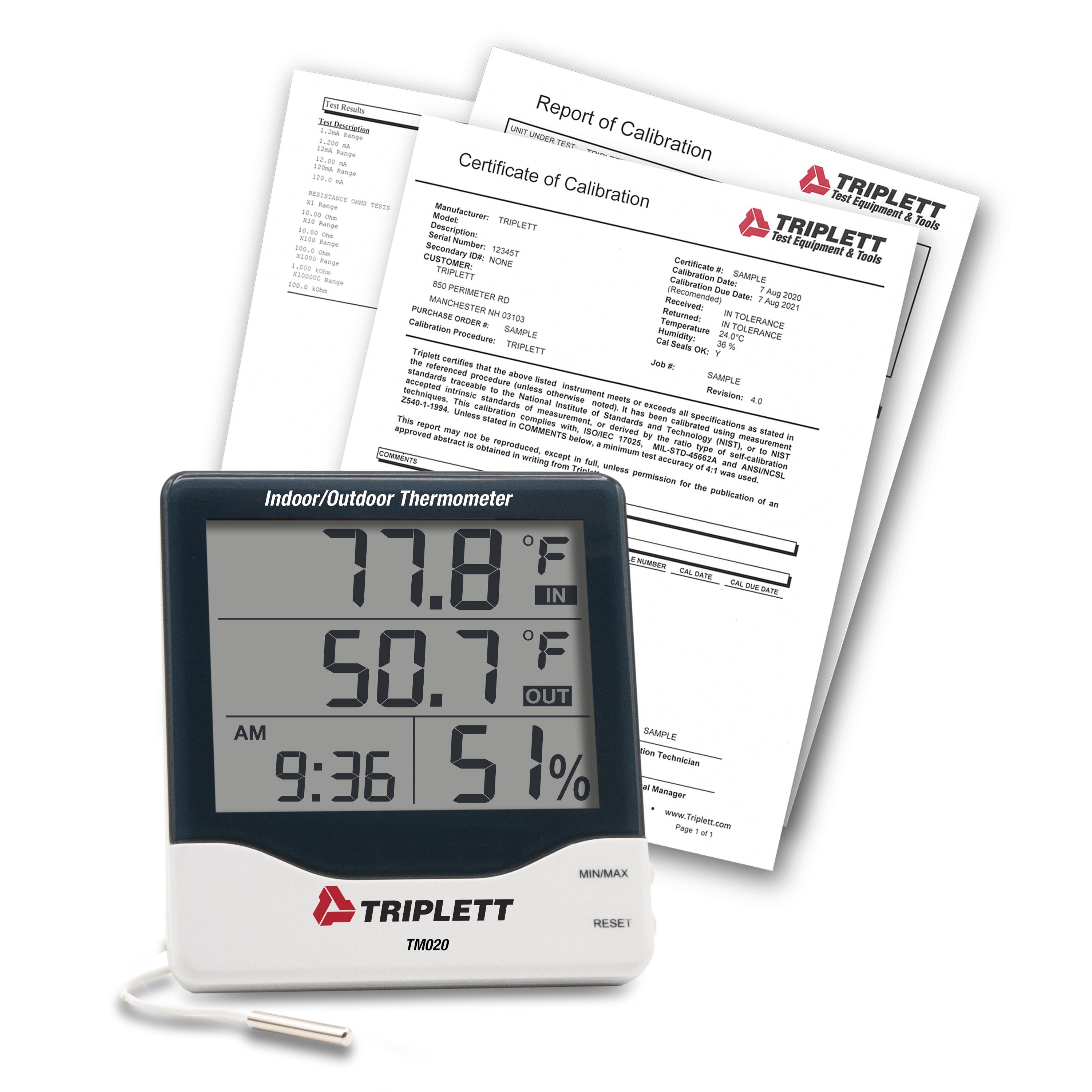 Triplett Test Equipment and Tools TM020-NIST electronic component product image