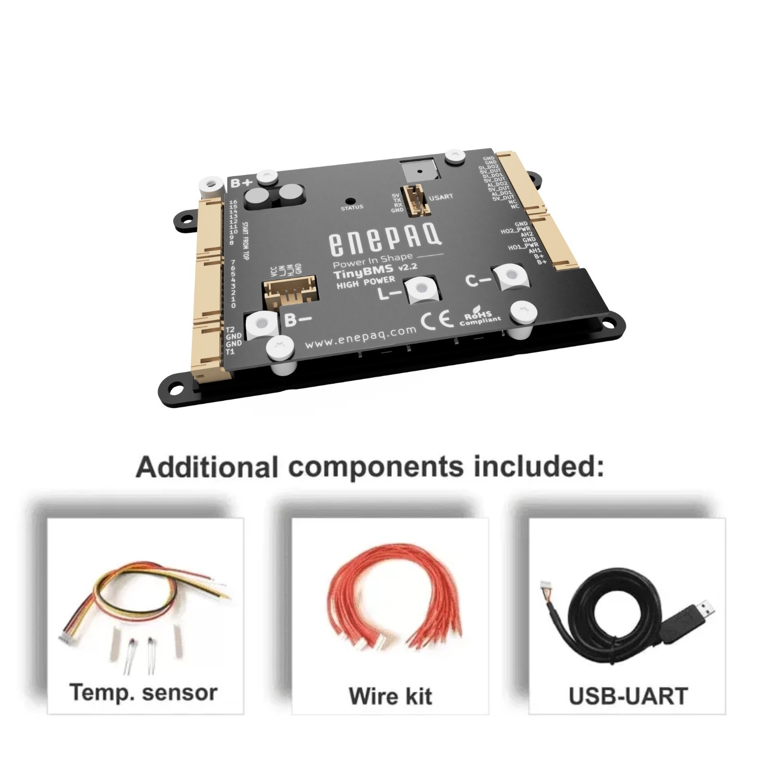 ENEPAQ TinyBMS v2.2 High Power electronic component product image