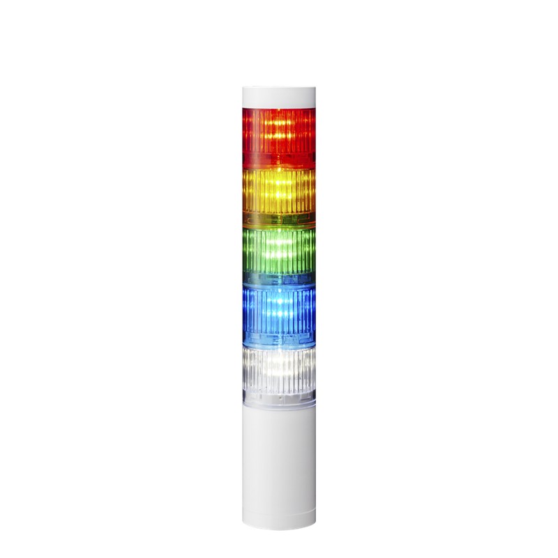 Patlite U.S.A. LR5-502WJNW-RYGBC electronic component product image