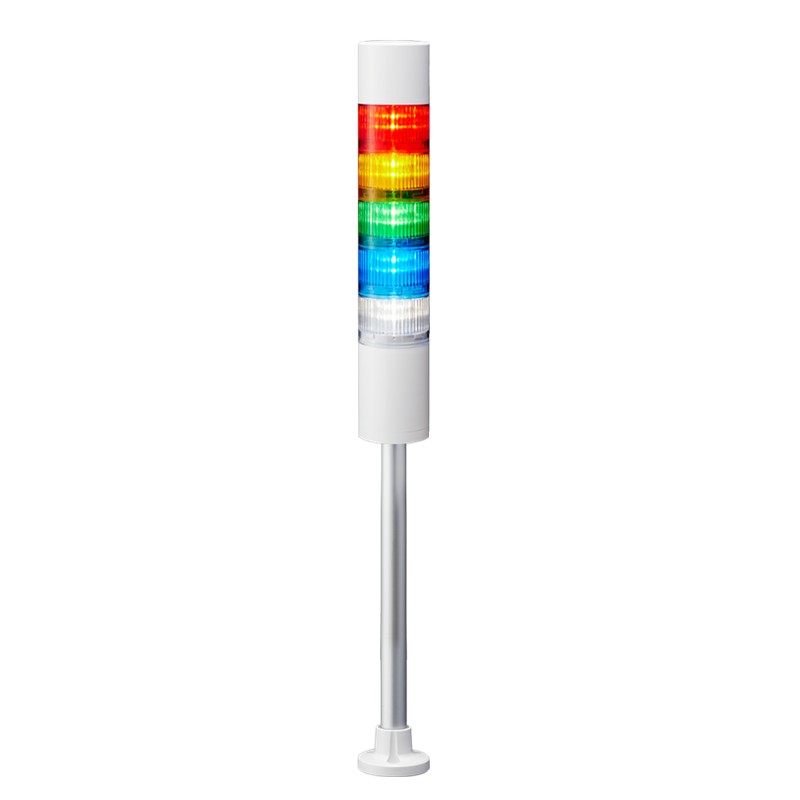 Patlite U.S.A. LR6-502PJBW-RYGBC electronic component product image