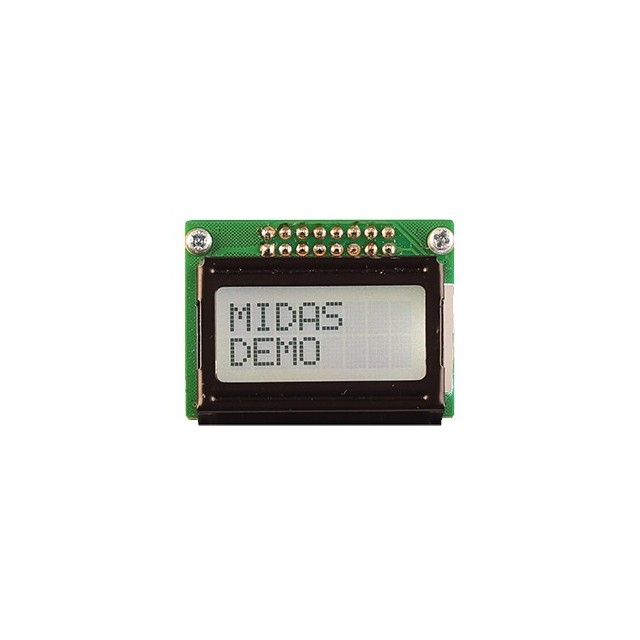 Midas Displays MC20805B6W-FPTLW3.3-V2 electronic component product image