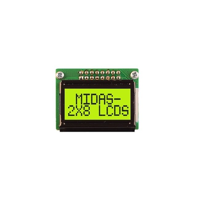 Midas Displays MC20805B6W-SPTLY3.3-V2 electronic component product image