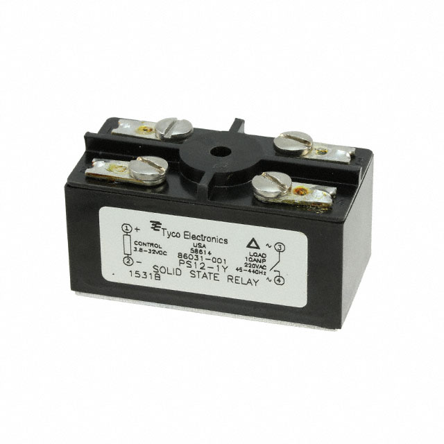 TE Connectivity Aerospace, Defense and Marine PS12-1Y electronic component product image