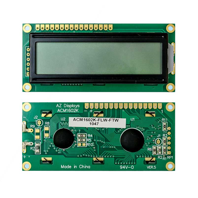 AZ Displays ACM1602K-FL-YBW electronic component product image