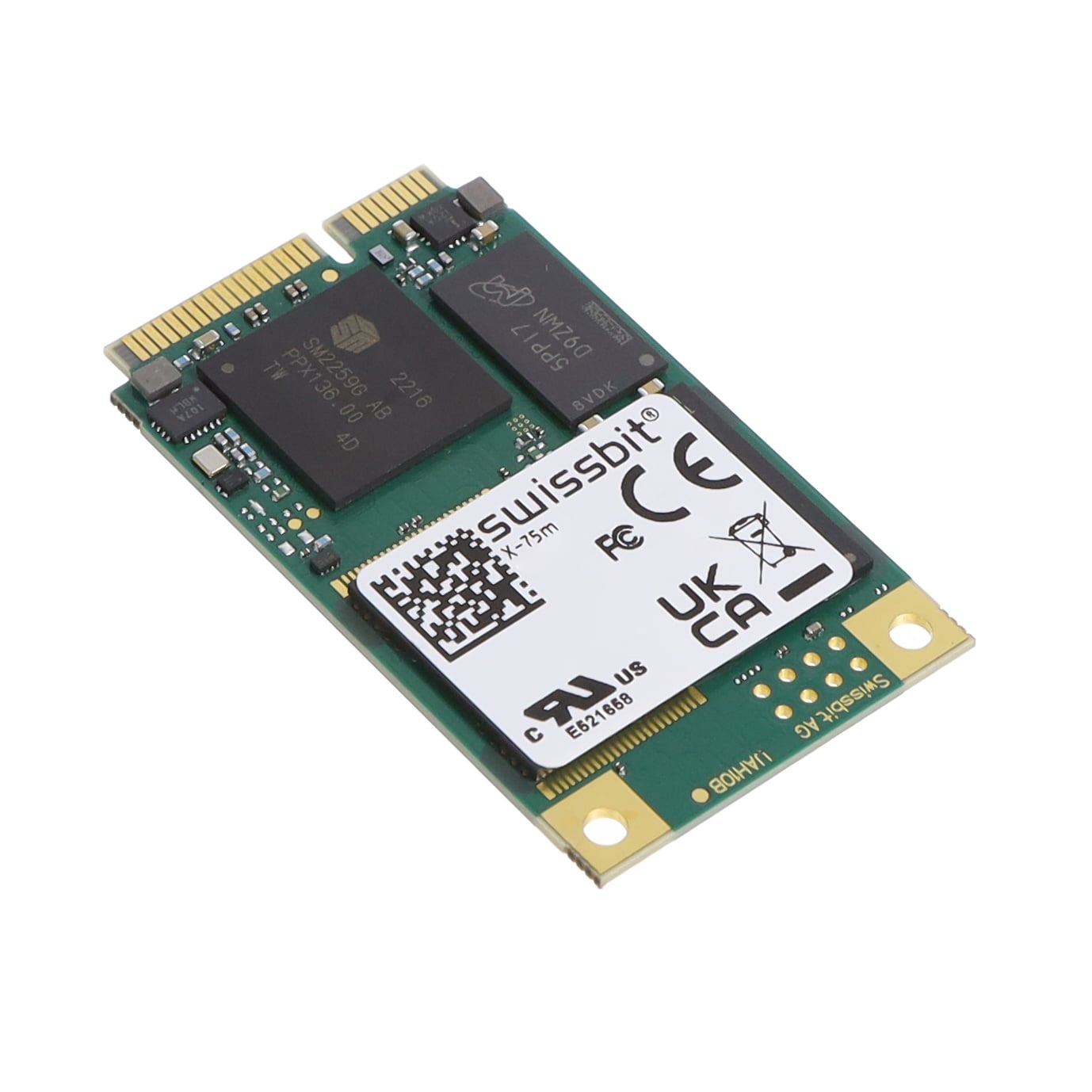 Swissbit SFSA240GU2AK4TO-C-6B-236-STD electronic component product image