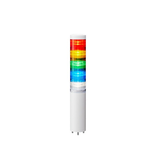 Patlite U.S.A. LR6-5M2WJNW-RYGBC electronic component product image
