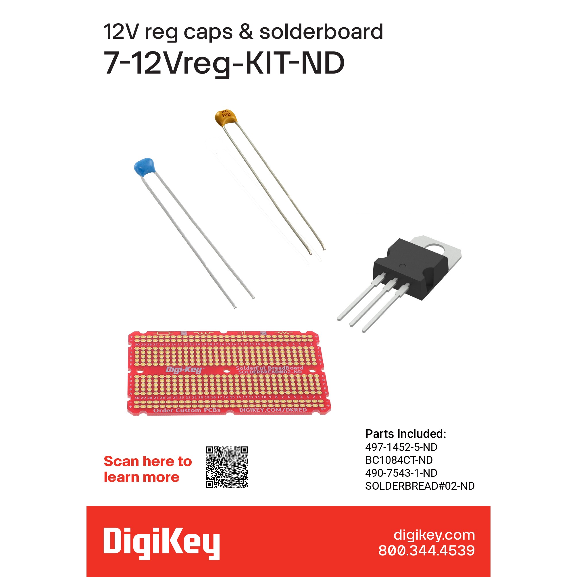 DigiKey Kit (VA) 12VREG electronic component product image