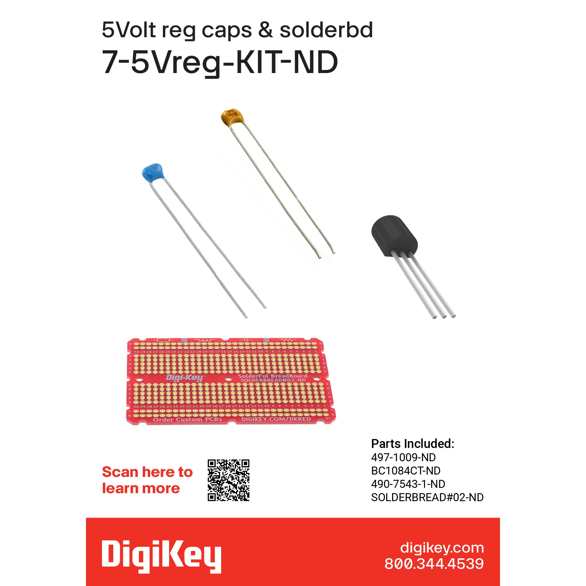 DigiKey Kit (VA) 5VREG electronic component product image