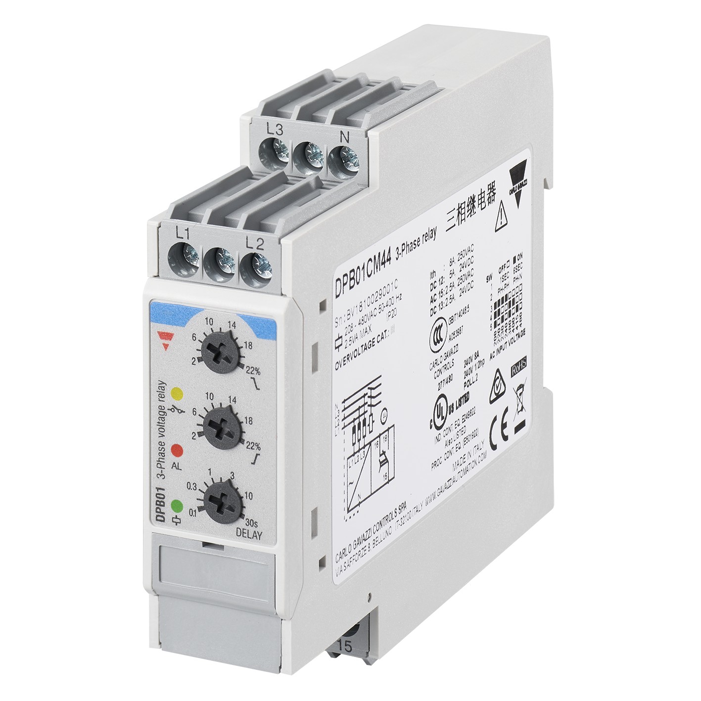 Carlo Gavazzi Inc. DPB01CM44 electronic component product image