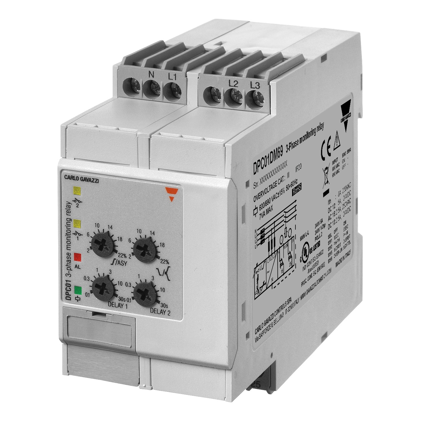 Carlo Gavazzi Inc. DPC01DM11400HZ electronic component product image