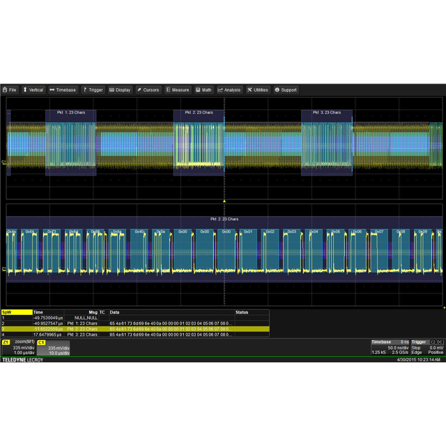 Teledyne LeCroy T3DSO2000A-CANFD electronic component product image