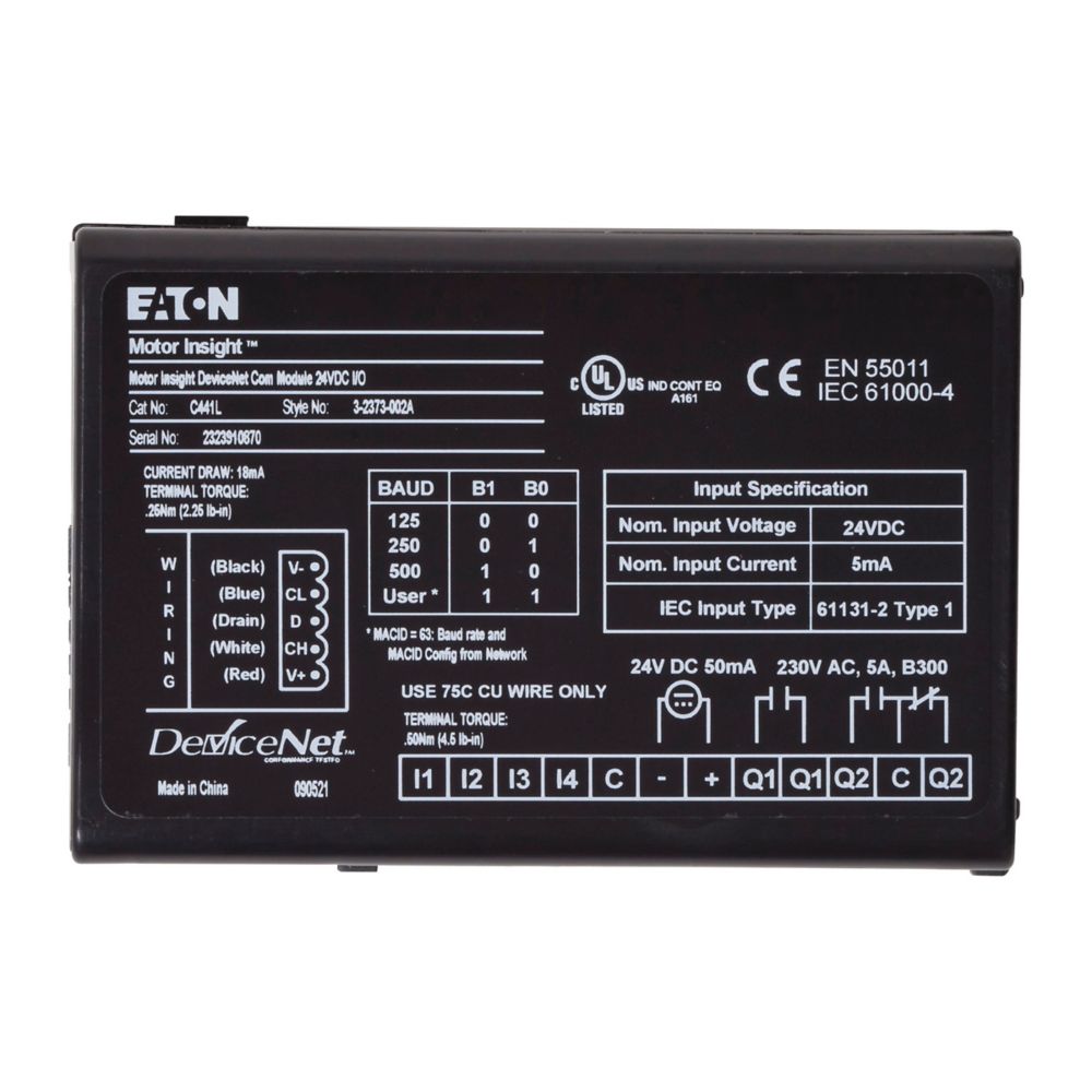 Eaton Electrical C441DB electronic component product image