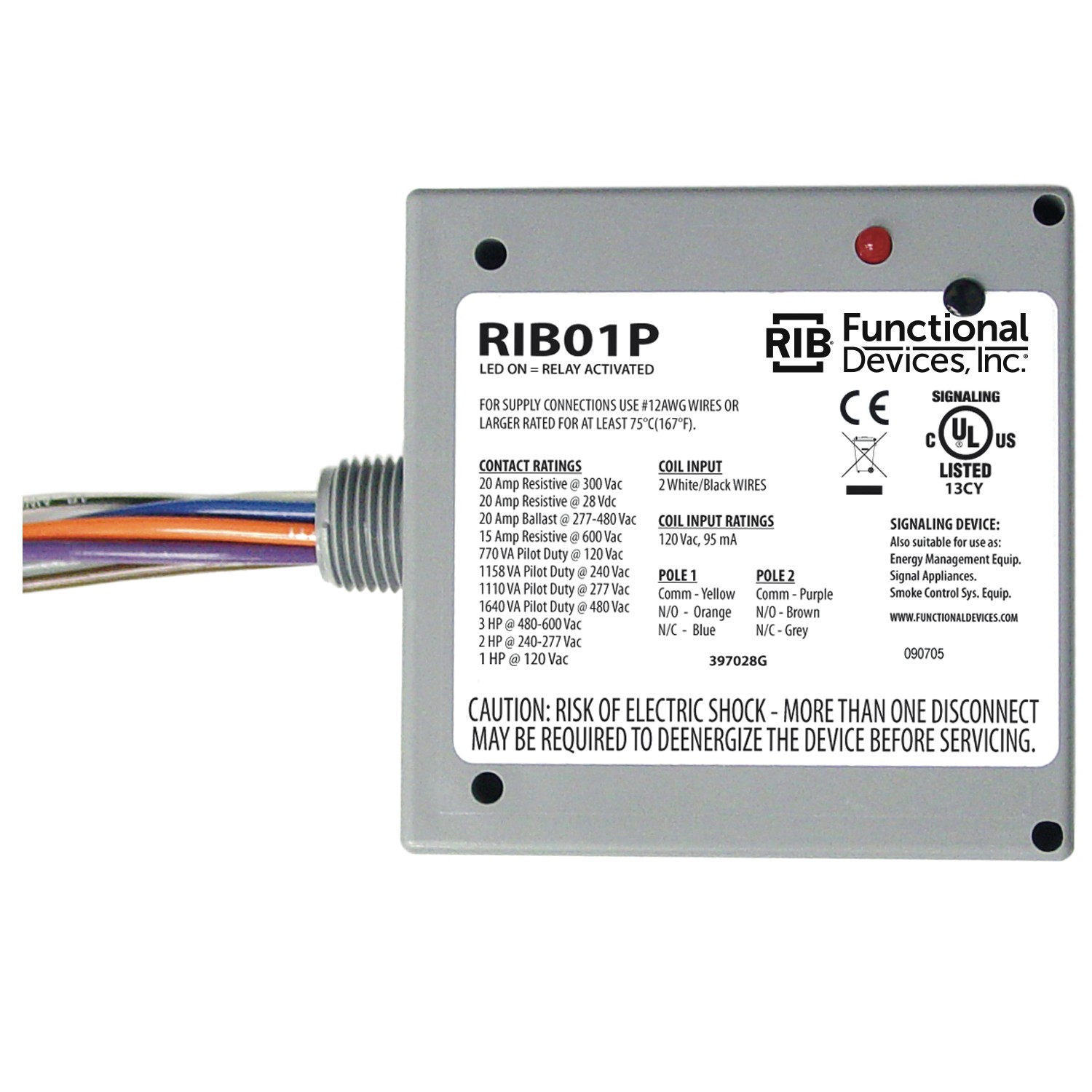 Functional Devices RIB01P electronic component product image
