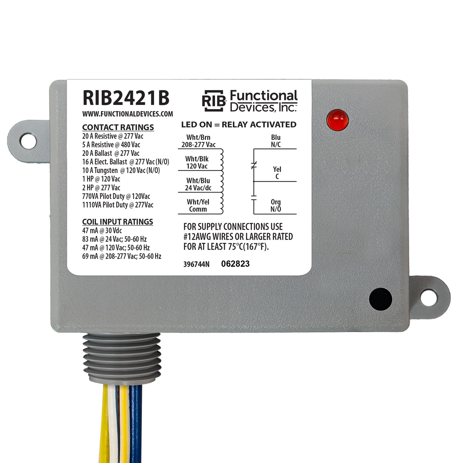 Functional Devices RIB2421B electronic component product image